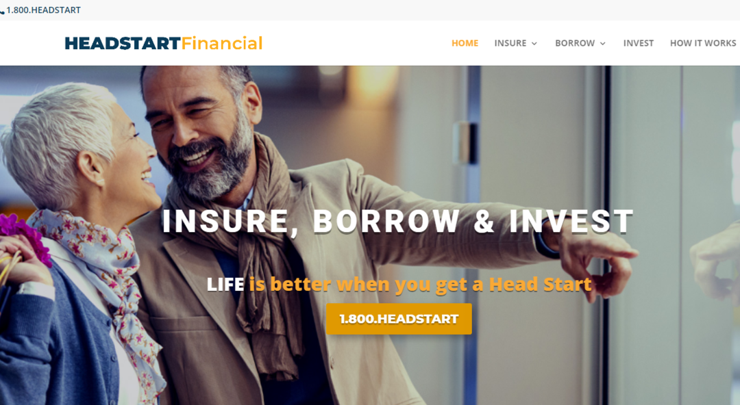 Financial website build by I aint Your Momma Santa Monica with Ken BUrns effect images