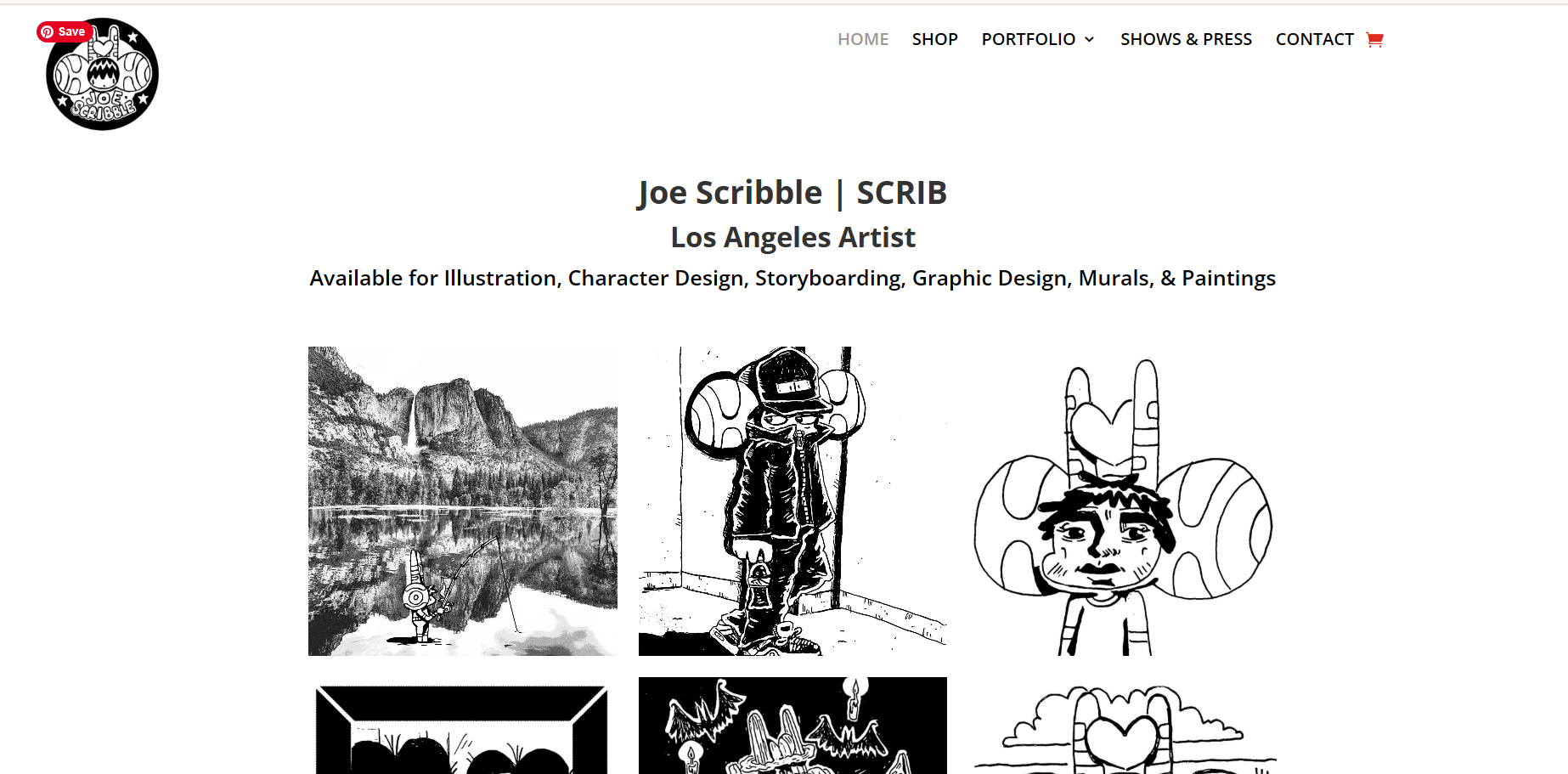 animator in Venice website design