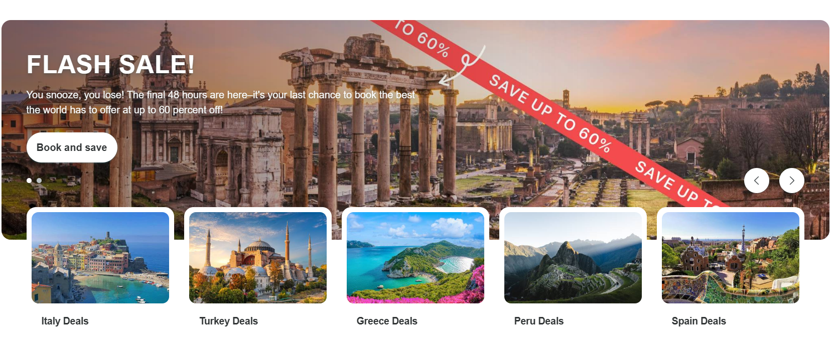 Tour radar tours and vacation package deals