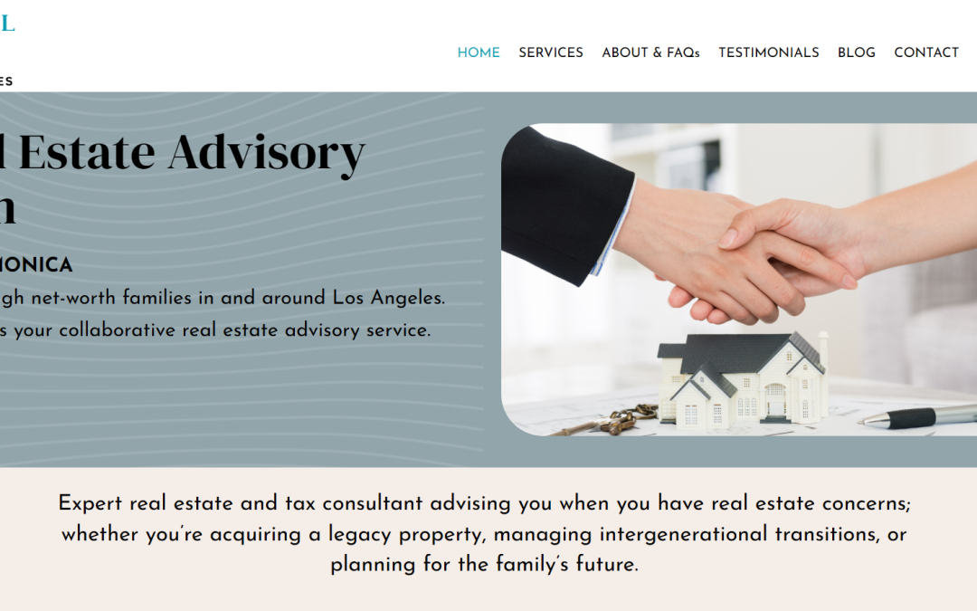 Real Estate Wealth Consultant – Santa Monica